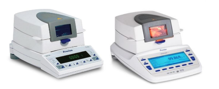 Precisa's moisture analyzer can be used during the contact lens manufacturing process 