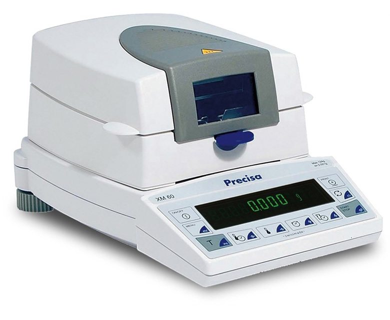 Moisture analyzer for environmental sciences. 